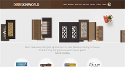 Desktop Screenshot of doorskinworld.com
